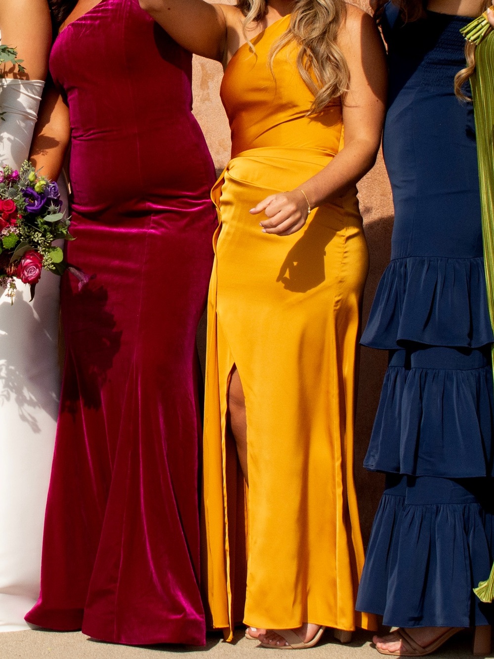 Azazie Butterscotch Bridesmaid Dress - Picture 5 of 5